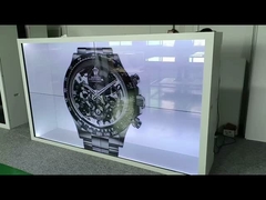 Ecrã de empalhamento de 55 polegadas Vitrine LCD transparente Ecrã táctil Ecrã de computador