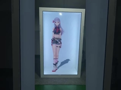 Caixa de visualização LCD transparente de 50 polegadas