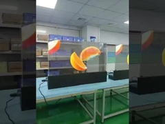 Desktop 55 polegadas OLED tela transparente automática de subida e descida de exibição