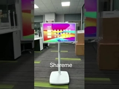 Monitor de tela sensível ao toque portátil de 27 polegadas Quiosque de autoatendimento Android giratório