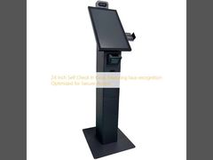 24 Inch Self Check In Kiosk Featuring face recognition Optimized for Secure Access 