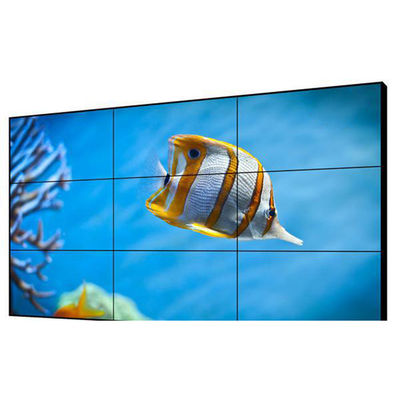Ultra Narrow Edge UHD LCD Splicing Screen 55 polegadas 3,5 mm Indoor Video Wall Display