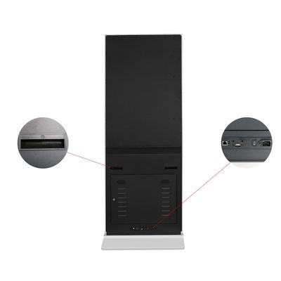 Quiosque de tela sensível ao toque para sinalização digital interna vertical LCD HD de 43 polegadas