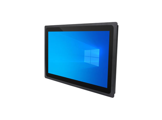 Monitor de Tela Sensível ao Toque Capacitivo e Infravermelho de 24 Polegadas Painel Tátil Interativo Computador Tátil Tudo-em-Um