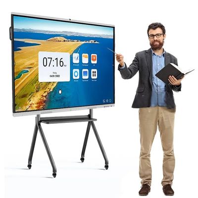 All In One 98 polegadas Digital Interativo Whiteboard Multilinguagem Para a Escola