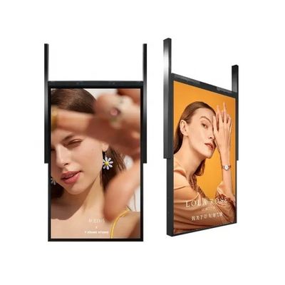 Display de sinalização digital legível à luz solar de 65 polegadas com 3000 nits de alto brilho para publicidade interna