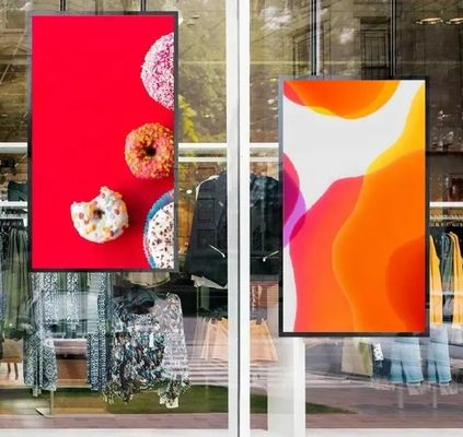 16:9 Display de publicidade de alto brilho