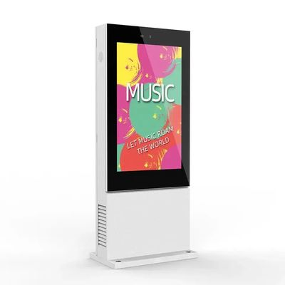 Freestanding Outdoor Advertising Screen Display with High Brightness Wide Operating Temperature Range and Low Power Consumption (Ecrã de publicidade externo autônomo com alto brilho, ampla faixa de temperatura operacional e baixo consumo de energia)