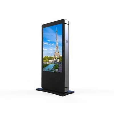 Display de publicidade exterior de 55 polegadas 4G Reprodutor de vídeo de alto brilho