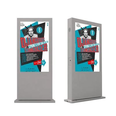 IP65 Impotente Ecrã de Publicidade Externa Display Player de Alto Brilho 55 polegadas