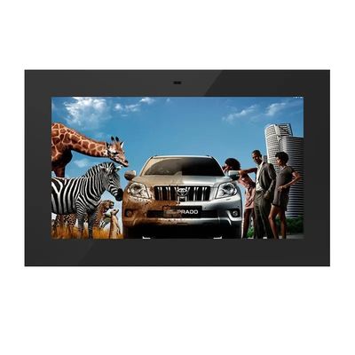 Display de publicidade digital de 49 polegadas montado na parede e vídeo player de alto brilho