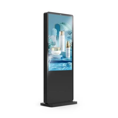IP65 Display de sinalização digital ultrafinos ao ar livre Manutenção livre de publicidade