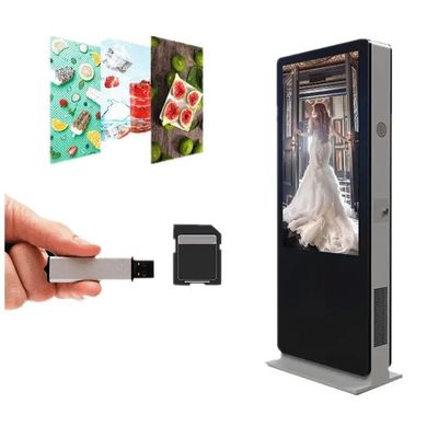 IP65 Ecrãs de publicidade exterior Ecrã de publicidade ultra fina ROHS