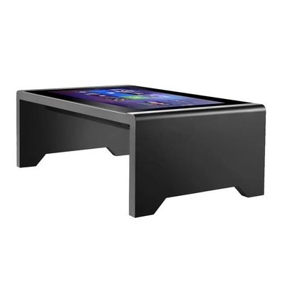 Mesa de jogos de tela sensível ao toque digital de 43 polegadas com vidro de aço inoxidável e resolução 1920×1080