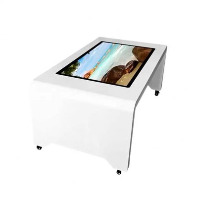 55 polegadas de Alumínio Ligação Interativa touch Screen Table com 110W de consumo de energia e Multi-Touch Display