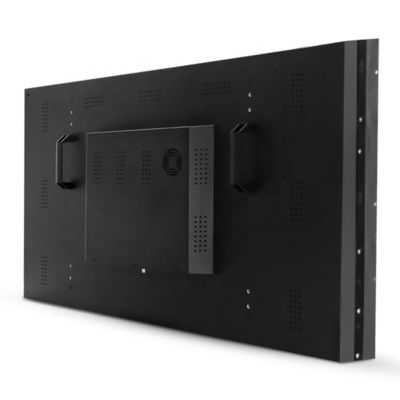 Tela de parede de vídeo de emenda LCD de 49 polegadas com moldura ultrafina de 3,5 mm e brilho de 500cd/m2