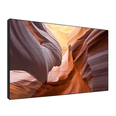 Parede de TV LCD comercial de 46 polegadas 1,8 mm Parede de publicidade em pé