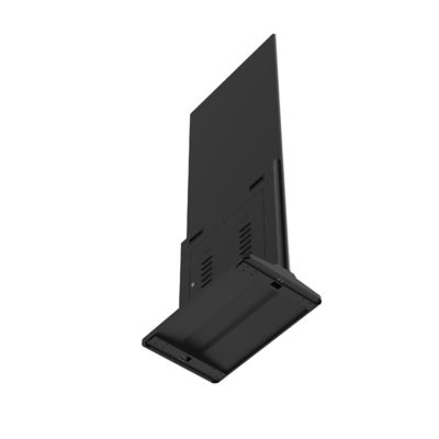 Tela de publicidade LCD 4K de 55 polegadas para chão, sinalização digital, parede de vídeo com resolução de 1920x1080