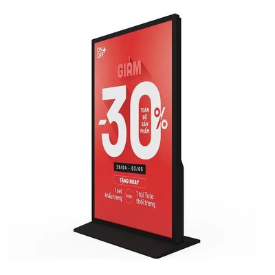 Display de publicidade digital independente 4K LCD 100 polegadas touch screen monitor
