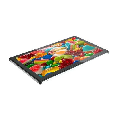 27 polegadas de resistência à água IP65 Frente capacitivo touch screen monitor com 1920 x 1080 resolução