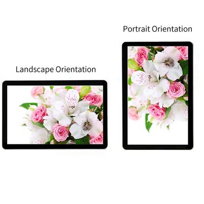 All In One Touch Screen Kiosk Display 21,5 polegadas montado na parede Windows Android OS