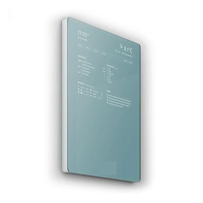 21.5 polegadas Espelho montado na parede Display de publicidade Smart Touch Screen Espelho de maquiagem