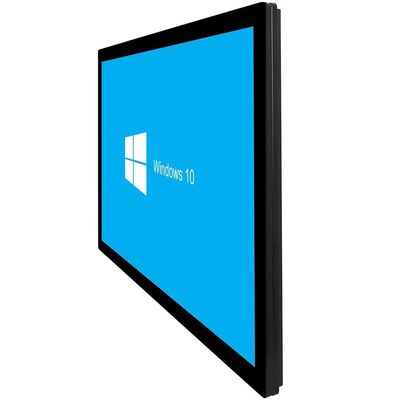 55 polegadas de infravermelho touch screen monitor LCD montado na parede com 10 pontos capacitivo touch