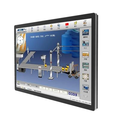 Monitor de tela sensível ao toque de infravermelho de 50 polegadas com borda ultra estreita e design montável na parede