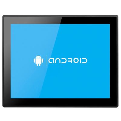 Monitor de tela sensível ao toque industrial incorporado de 17 polegadas All In One PC Painel Android ROHS