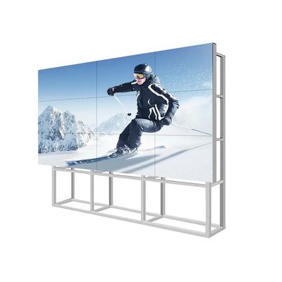 75 polegadas TFT Stand LCD Splicing Parede Publicidade Grande vídeo parede de exibição