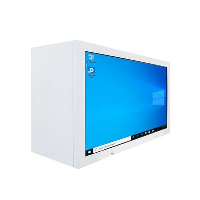 Vitrine LCD Transparente de 50 Polegadas com Alta Transparência e Sistema Android com Tela Sensível ao Toque