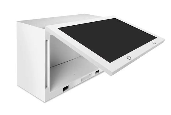 Vitrine LCD Transparente de 50 Polegadas com Alta Transparência e Sistema Android com Tela Sensível ao Toque
