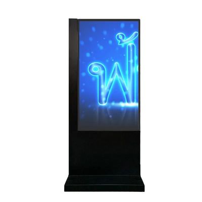 Monitor com Tela Sensível ao Toque Transparente de 55 Polegadas com Player de Vídeo Android e Tecnologia de 10 Toques Infravermelhos
