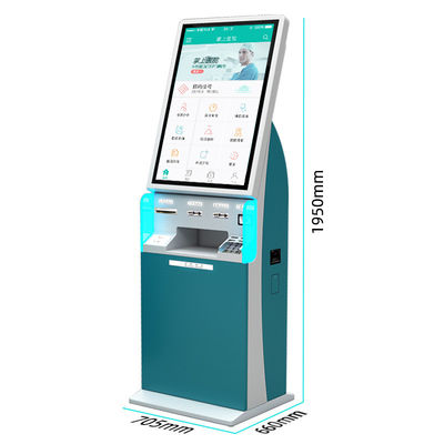 32 polegadas Self-Service Digital Display Touch Screen Quiosque Com Impressora A5