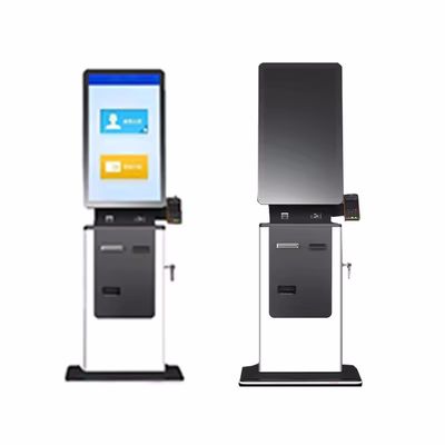 32 polegadas check in touch screen quiosque de autoatendimento com marca personalizada