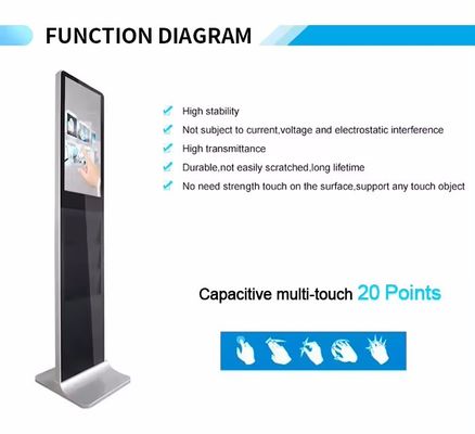 Quiosque de autoatendimento com tela sensível ao toque Estação de serviço automática personalizada para venda automática Serviço