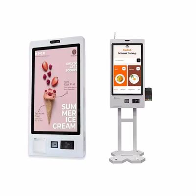 22 polegadas de tela sensível ao toque Self-Service Vending Kiosk Kiosques de pagamento com impressora de recibo