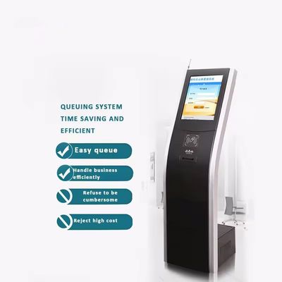 Windows 10 Touch Screen Digital Kiosk com tela de 19 polegadas e SSD de 128 GB para autoatendimento interativo