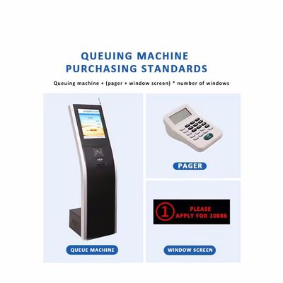 Windows 10 Touch Screen Digital Kiosk com tela de 19 polegadas e SSD de 128 GB para autoatendimento interativo