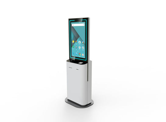 Quiosque de auto-encomenda de tela LCD de 22 polegadas com reconhecimento facial e scanner 1D/2D para restaurantes
