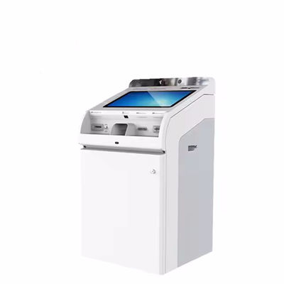 Advanced Intel Core Self Checkin Kiosk com monitor de tela sensível ao toque e aceitador de dinheiro