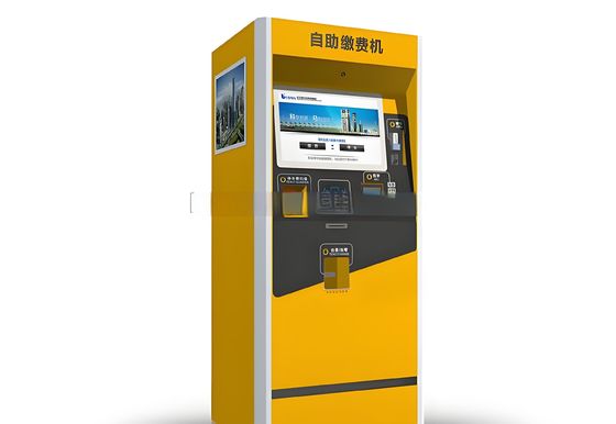 15 polegadas de tela sensível ao toque Self-Service Kiosk de estacionamento Baixa manutenção e compatibilidade