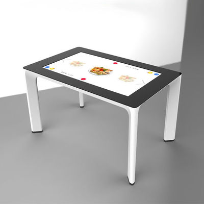 Multi-Touch Interactive Touch Screen Table com pernas desmontáveis e Desktop Full Glass CPU Intel Core I5