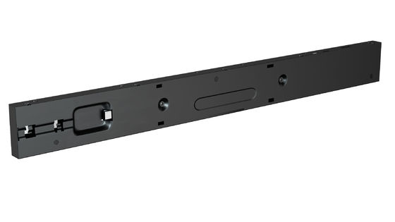 Tela de Publicidade LCD com Brilho de 350cd/m2, Fonte de Alimentação de 110-240V e Tela Esticada para Sinalização Digital Comercial