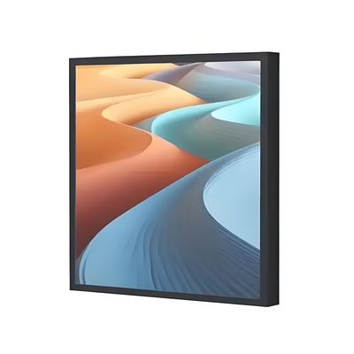 33Display de publicidade LCD de metal de 0,2 polegadas com relação de tela de 1:1 para sinalização digital