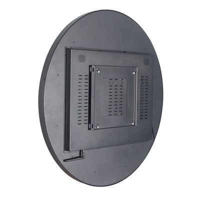 Tela de publicidade LCD de 23,1 polegadas com entrada HDMI/VGA/AV/USB e brilho de 350cd/m2 para sinalização digital