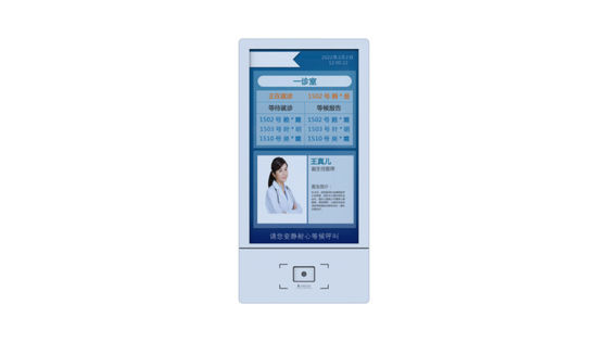 24 polegadas Android Self-Service Touch Screen Kiosk com Barcode Scanner para check-in