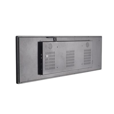 Display de tela sensível ao toque com resolução de 3840 X 1080 e entradas HDMI, VGA, USB para brilho personalizado