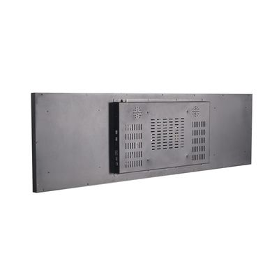 Monitor de tela sensível ao toque de barra interativa com resolução de 3840 X 1080 e brilho de 350 cd/m2