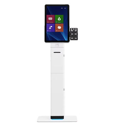 18.5 polegadas touch screen kiosk com interativo capacitivo touch e Windows 10 OS para auto-verificação
